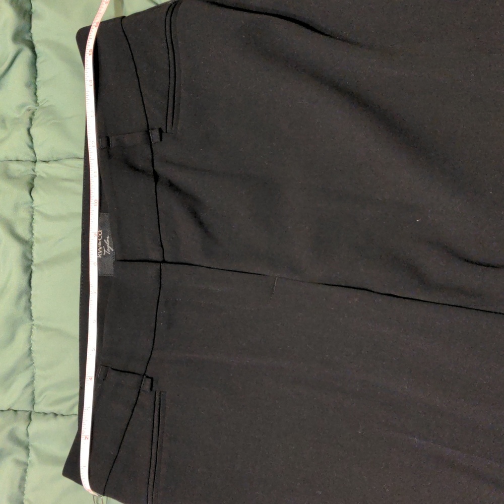 RW & co Taylor black trousers with pockets
